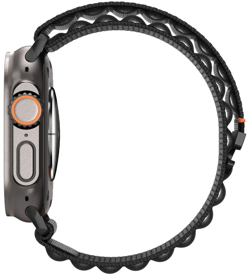 Apyrankė Spigen WBF1 Strap for Apple Watch 44 / 45 / 46 / 49 mm – juodos spalvos