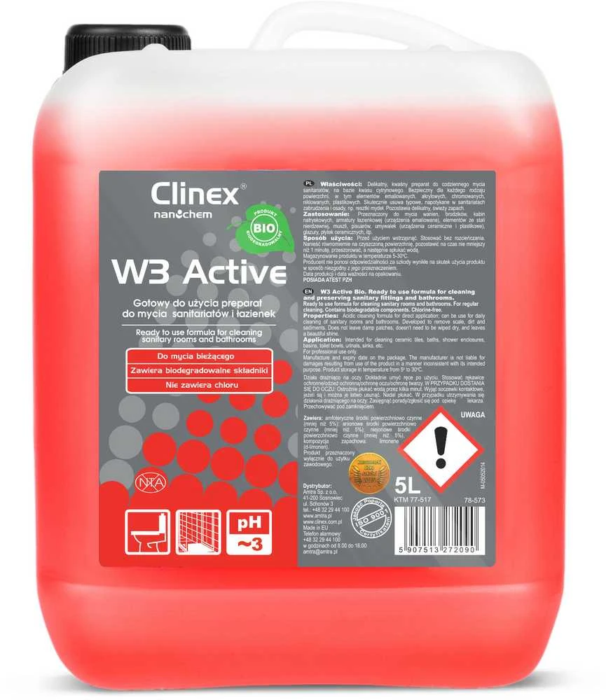 Clinex W3 Active BIO* 5L 77-517