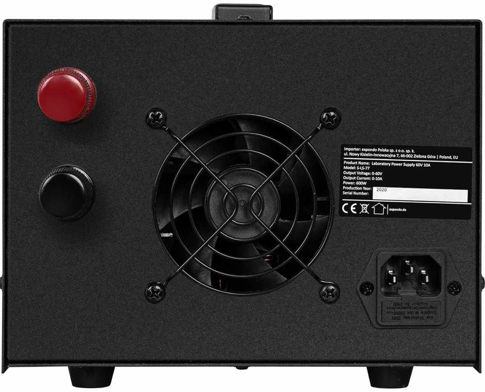 Stamos Germany Laboratorinis maitinimo šaltinis S-LS-77 0-60V 0-10A DC