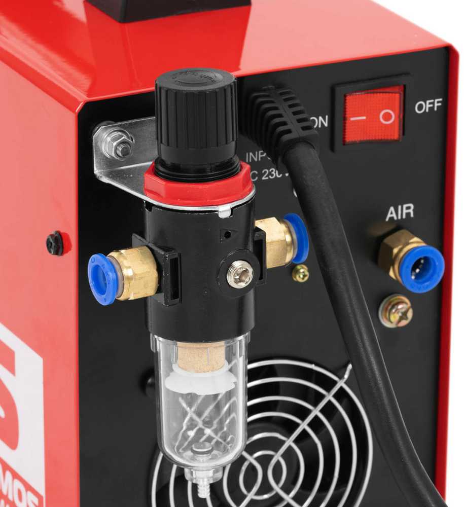 Stamos Germany IGBT plazminis pjaustytuvas, 100% ciklas, HF uždegimas, 230V 50A