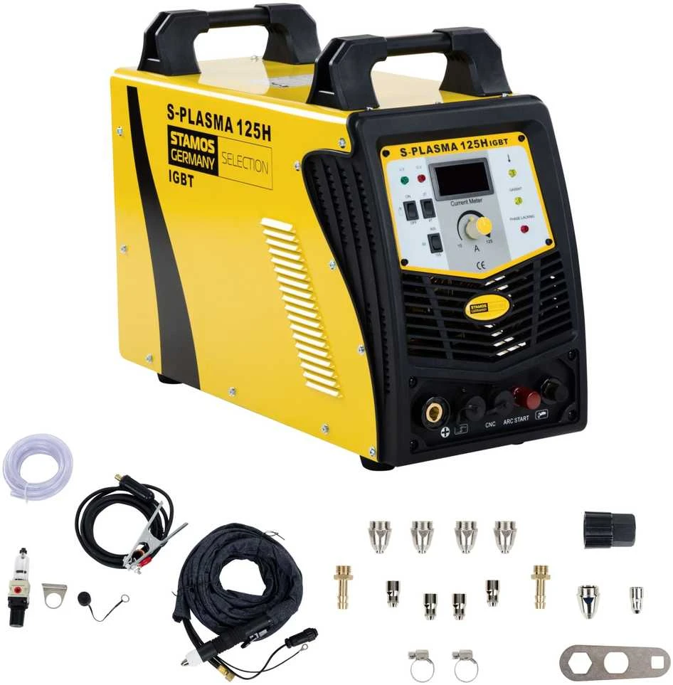 Stamos Germany CNC valdomas plazminis pjaustytuvas S-PLASMA 125CNC SELECTION 125A