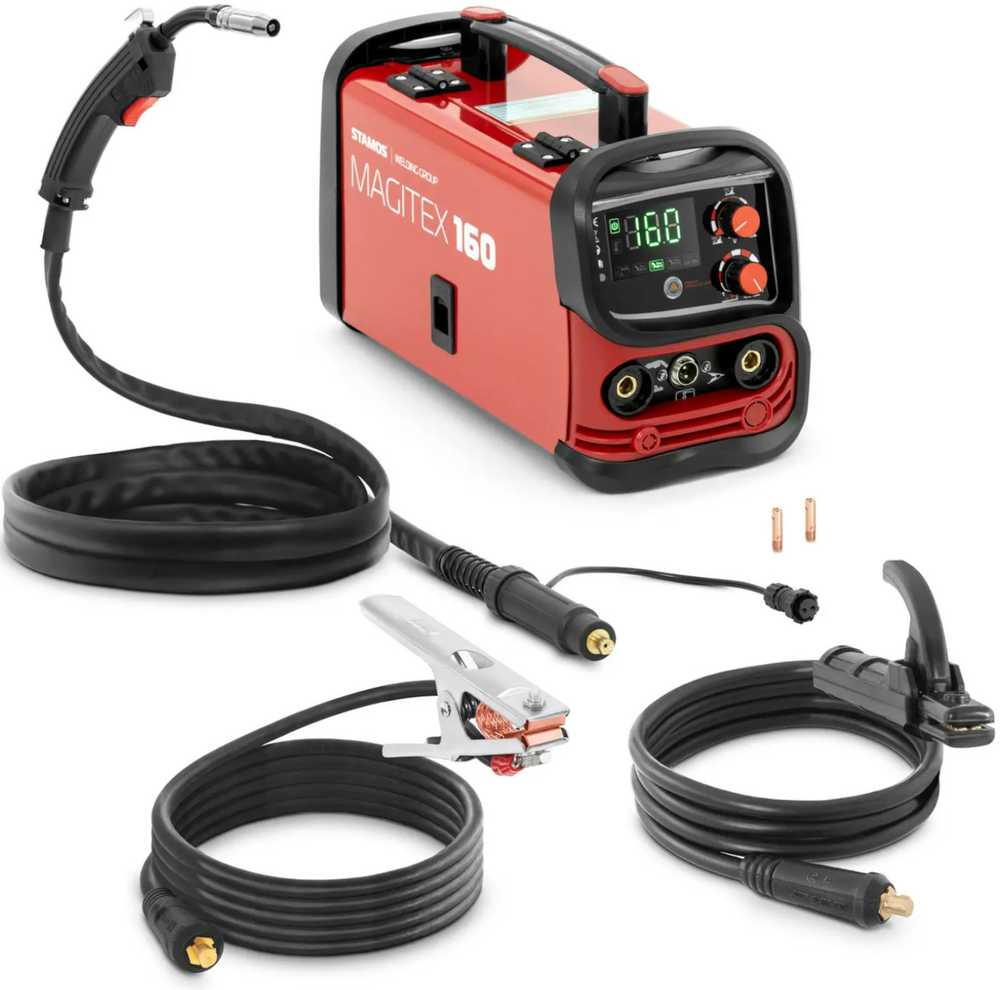 Stamos Germany MIG / MAG IGBT TIG Liftarc 160 A inverterinis suvirinimo aparatas, modelis - 10021499, žema kaina | Varle.lt