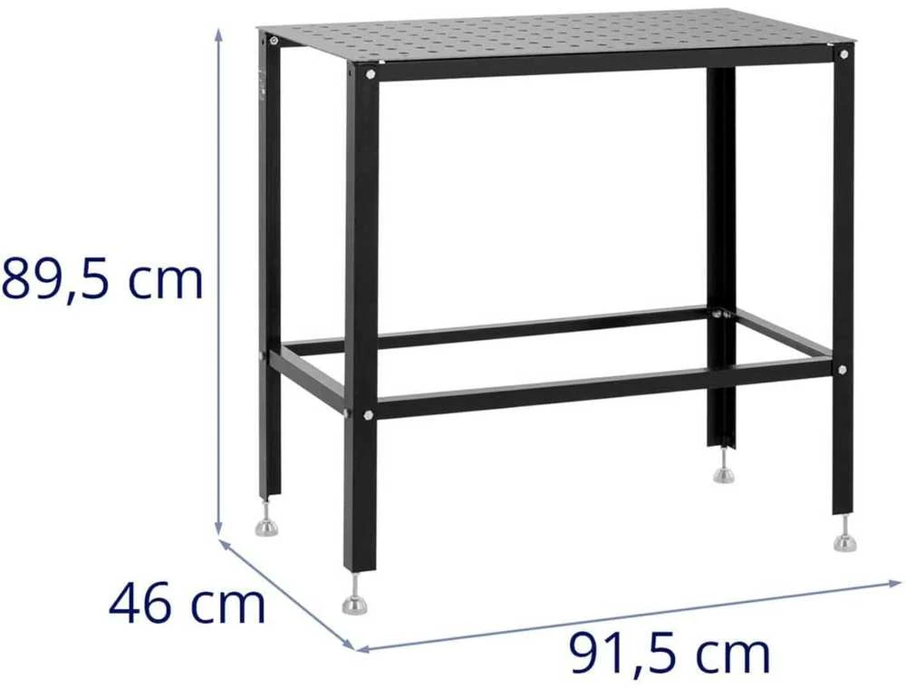 Stamos Germany Montavimo suvirinimo stalo perforuotas viršus 3 mm 91,5 x 46 cm iki 100 kg