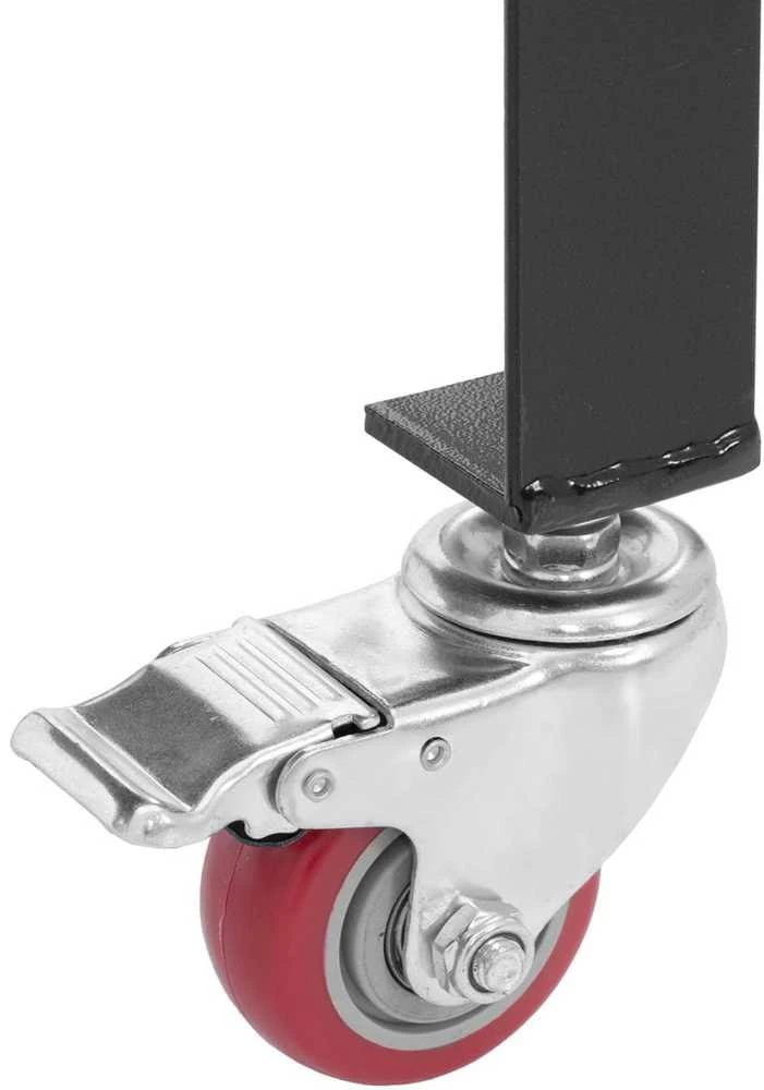 Stamos Germany Mobilus surinkimo suvirinimo stalas su lentyna iki 544kg, 91x46cm