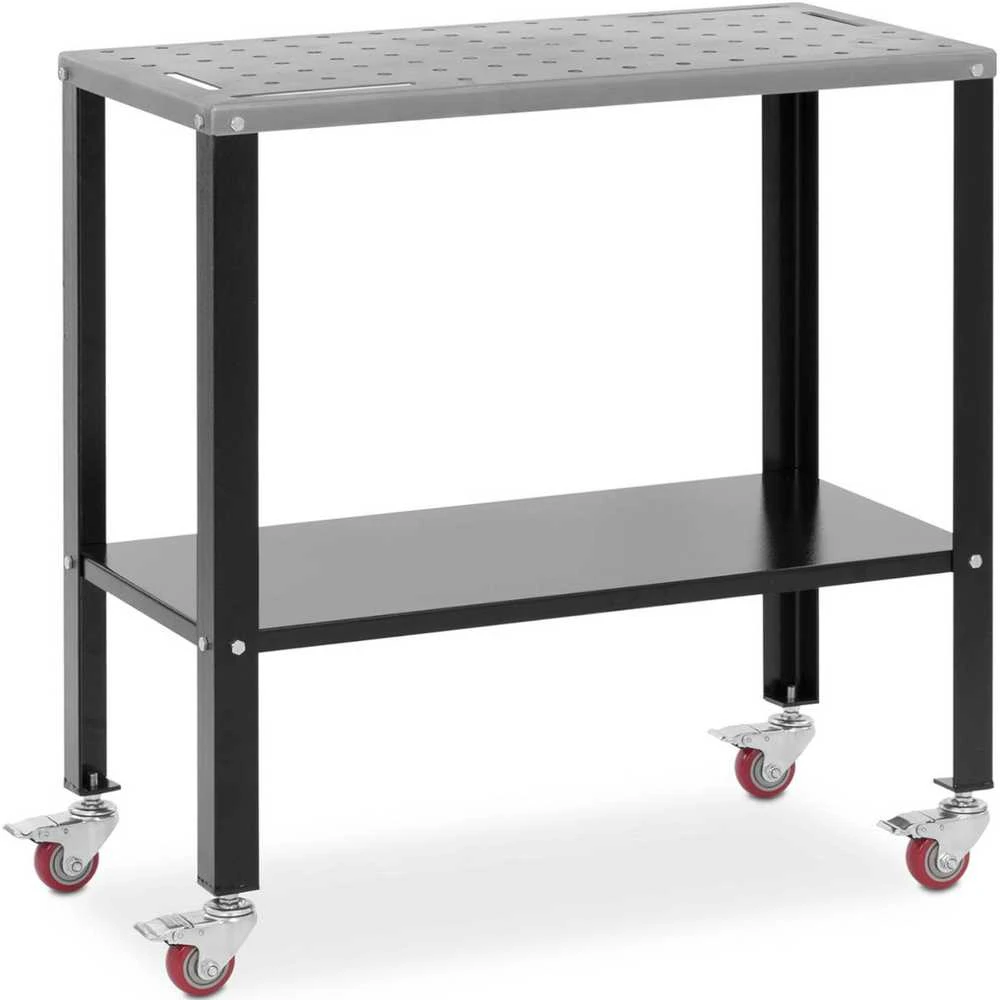 Stamos Germany Mobilus surinkimo suvirinimo stalas su lentyna iki 544kg, 91x46cm