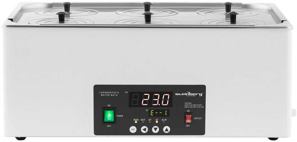 Steinberg Systems Laboratorinė vandens vonia, 6 vietų, 5-100C, 22,5 l