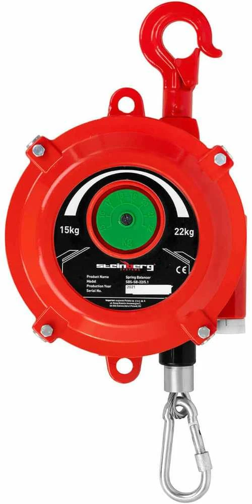 Steinberg Systems Spyruoklinis troso balanseris įrankiams 15 - 22 kg 1,5 m