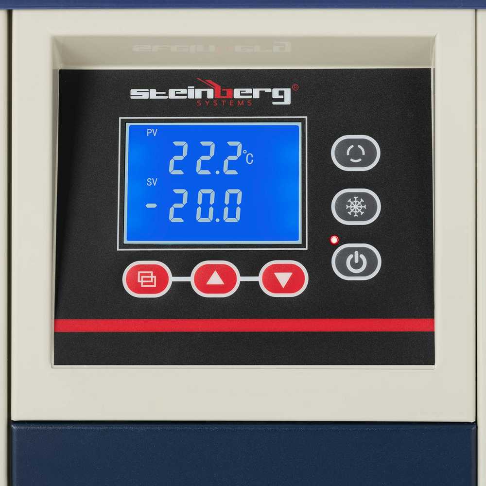 Steinberg Systems Laboratorinis aušinimo cirkuliatorius temperatūros kontrolei -20 - 20 C 20 l/min 495 W