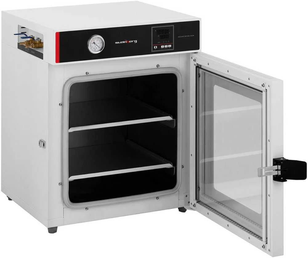 Elektrinė krosnelė Steinberg Systems Laboratorinė vakuuminė džiovinimo krosnelė sterilizacijai 92 l 2000 W