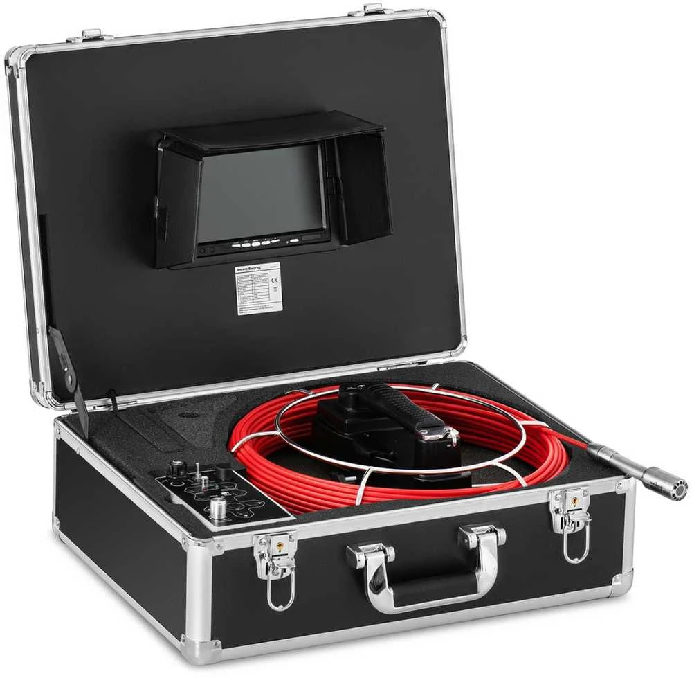 Steinberg Systems Endoskopo diagnostikos tikrinimo kamera korpuse 12 LED TFT 7'' SD 20 m