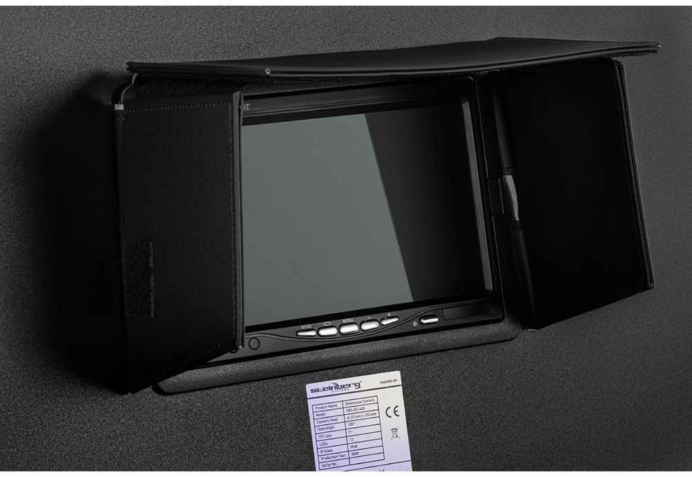 Steinberg Systems Endoskopo diagnostikos tikrinimo kamera korpuse 12 LED TFT 7'' SD 20 m