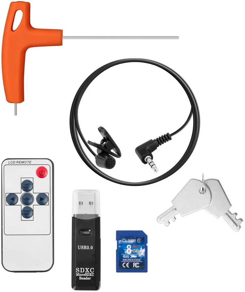 Steinberg Systems Endoskopo diagnostikos tikrinimo kamera korpuse 12 LED TFT 7'' SD 20 m