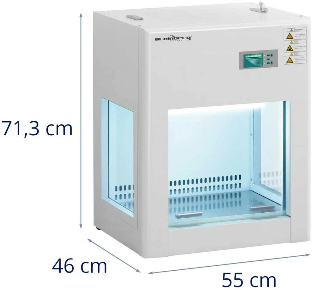 Steinberg Systems Laboratorinė laminarinio srauto spinta steriliam darbui 480 x 340 x 370 mm 110 W
