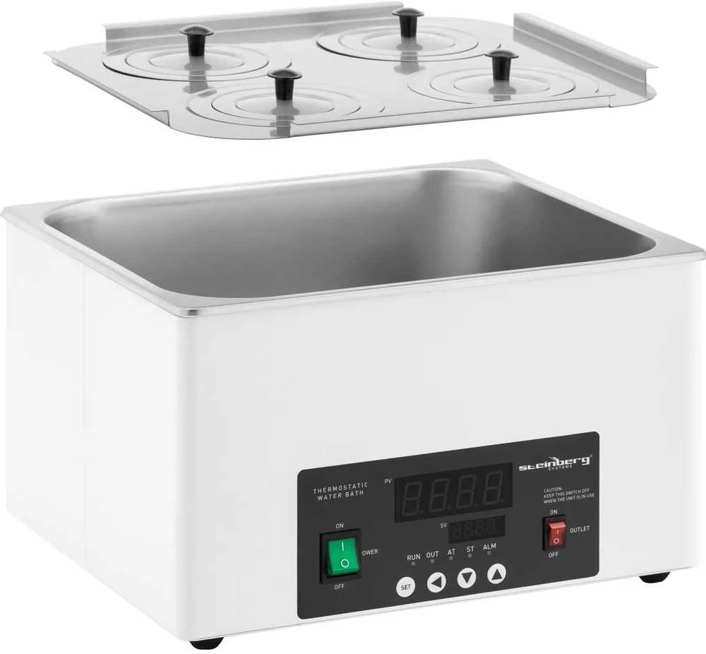 Steinberg Systems Laboratorinė vandens vonia, 4 vietų, 5-100C, 14,6 l