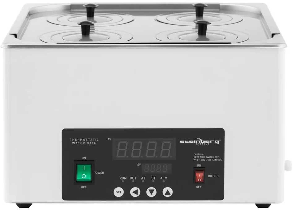 Steinberg Systems Laboratorinė vandens vonia, 4 vietų, 5-100C, 14,6 l