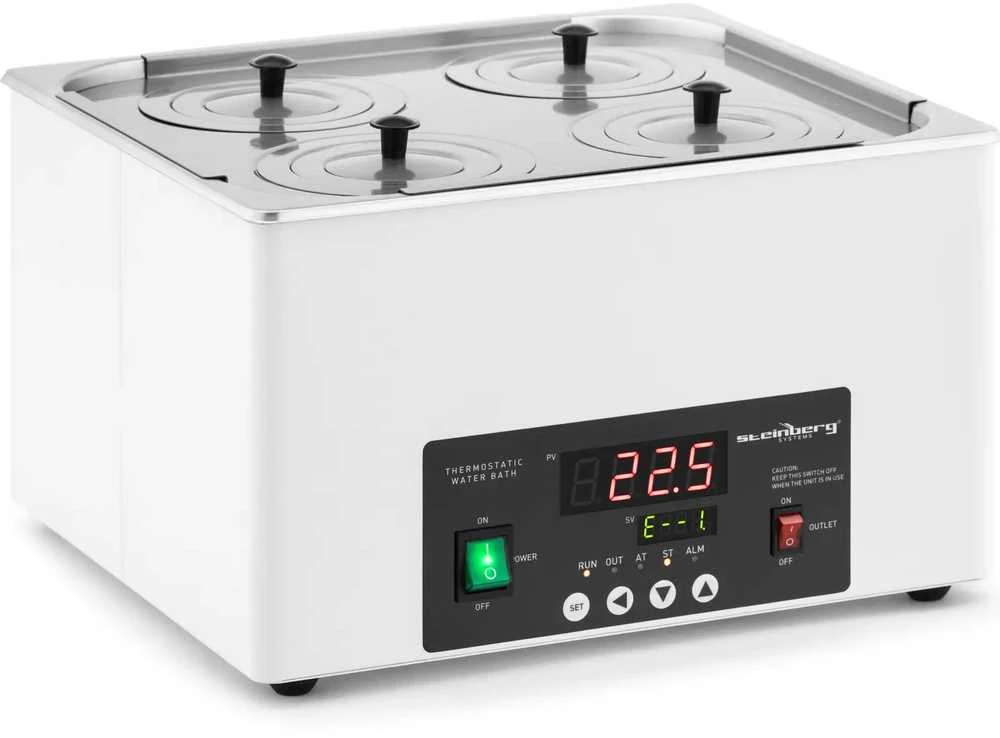 Steinberg Systems Laboratorinė vandens vonia, 4 vietų, 5-100C, 14,6 l