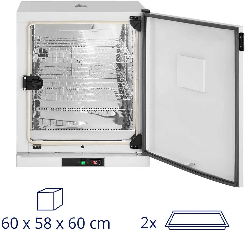 Steinberg Systems Laboratorinis inkubatorius inkubatorius su priverstine oro cirkuliacija 70C 210 l
