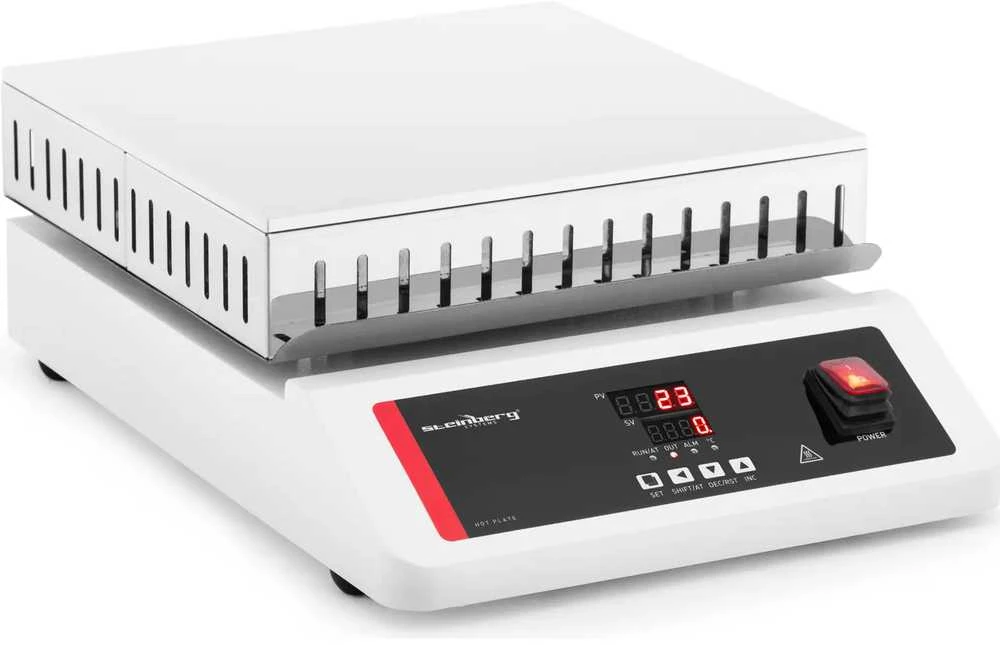 Steinberg Systems LED laboratorinė šildymo plokštė 30 x 30 cm iki 350 C