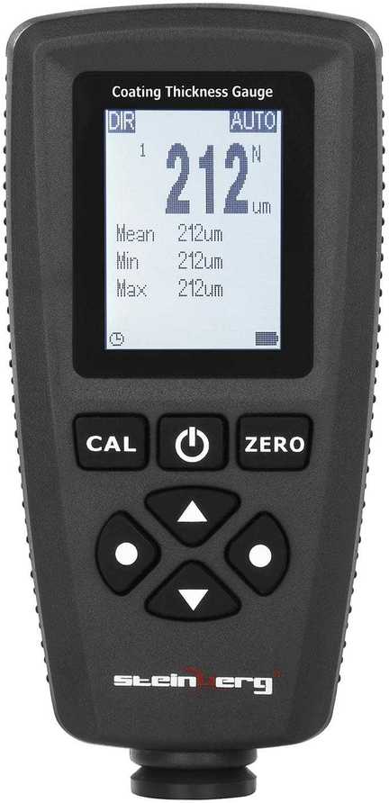 Steinberg Systems Automobilių dažų storio matuoklis, diapazonas 0 - 1400 µm