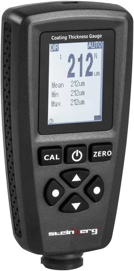 Steinberg Systems Automobilių dažų storio matuoklis, diapazonas 0 - 1400 µm