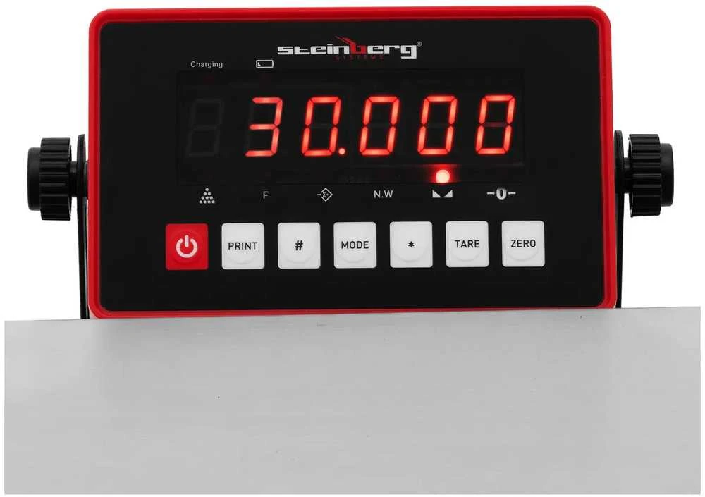 Steinberg Systems Pramoninės platforminės svarstyklės 30 x 40 cm 30 kg / 0,005 kg