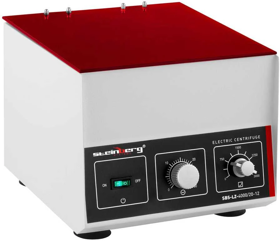 Steinberg Systems Profesionali laboratorinė plazmos centrifuga 12 mėgintuvėlių 20ml 180W SBS-LZ-4000/20-12