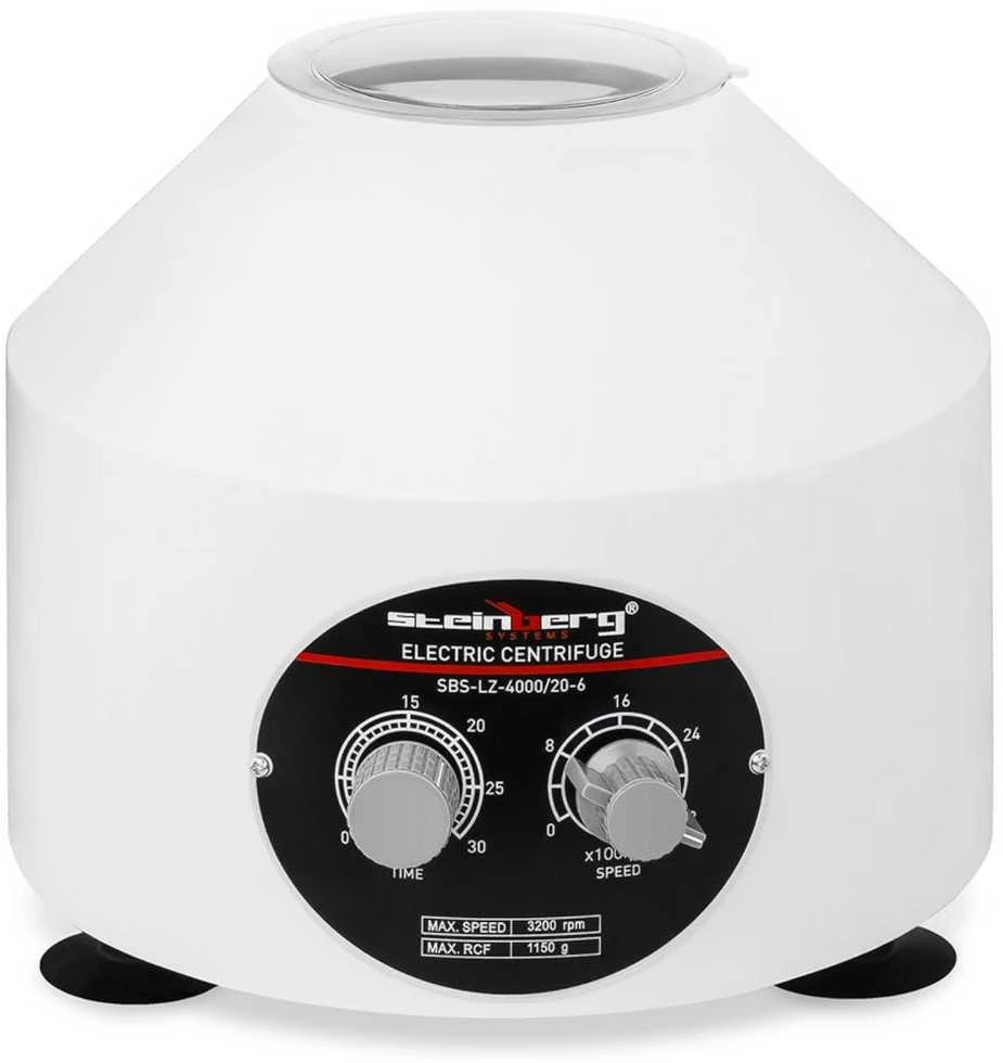 Steinberg Systems Profesionali laboratorinė plazmos centrifuga 6 mėgintuvėliams 20ml 110W SBS-LZ-4000/20-6