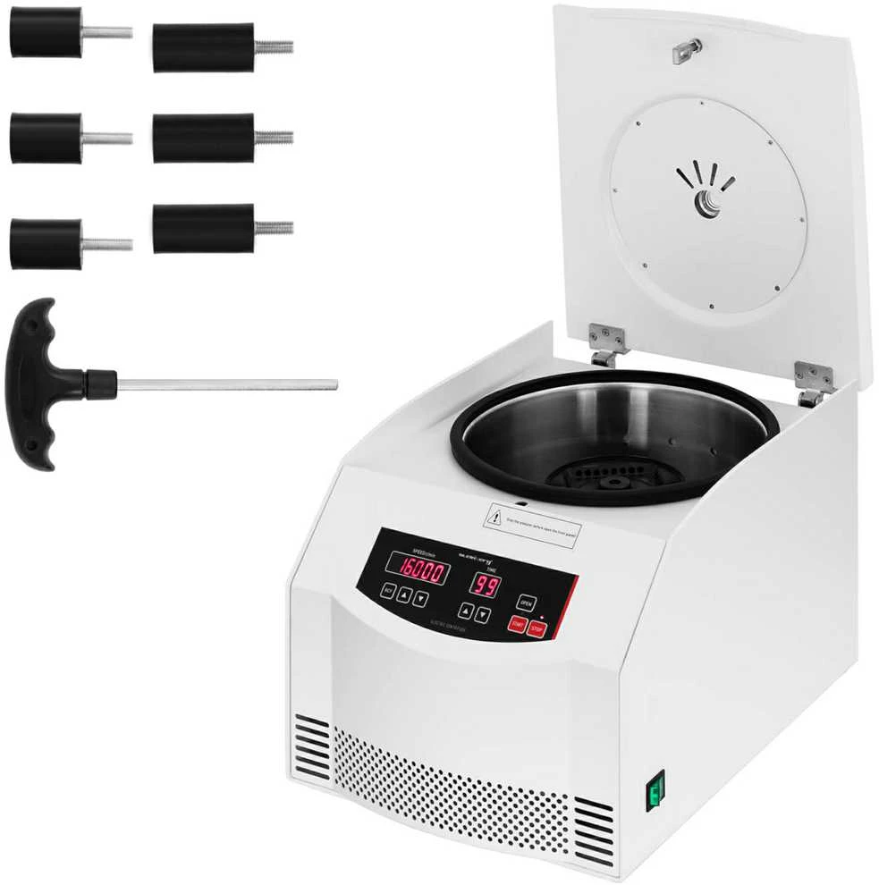 Steinberg Systems Profesionali laboratorinė centrifuga plazmai 16000 aps./min 4 PGR buteliukai 0,2 ml