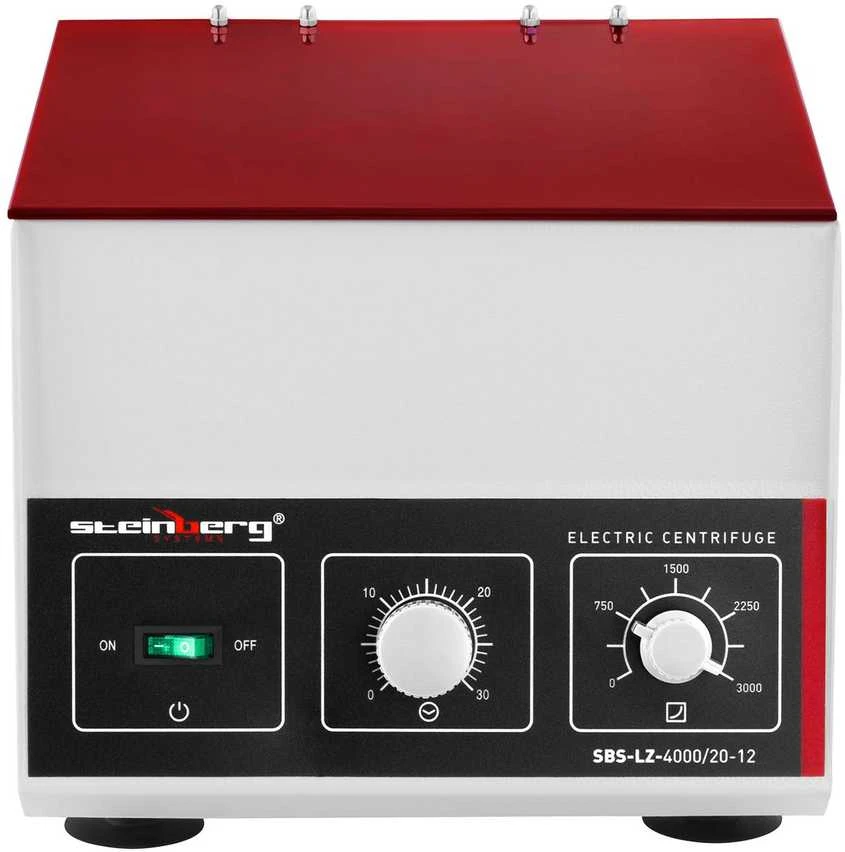 Steinberg Systems Profesionali laboratorinė plazmos centrifuga 12 mėgintuvėlių 20ml 180W SBS-LZ-4000/20-12
