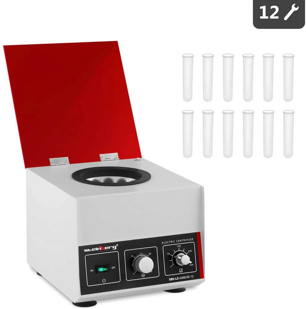 Steinberg Systems Profesionali laboratorinė plazmos centrifuga 12 mėgintuvėlių 20ml 180W SBS-LZ-4000/20-12