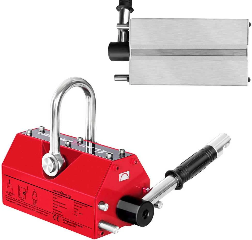 Steinberg Systems Rankinis magnetinis griebtuvo keltuvas lakštams ir profiliams iki 600kg