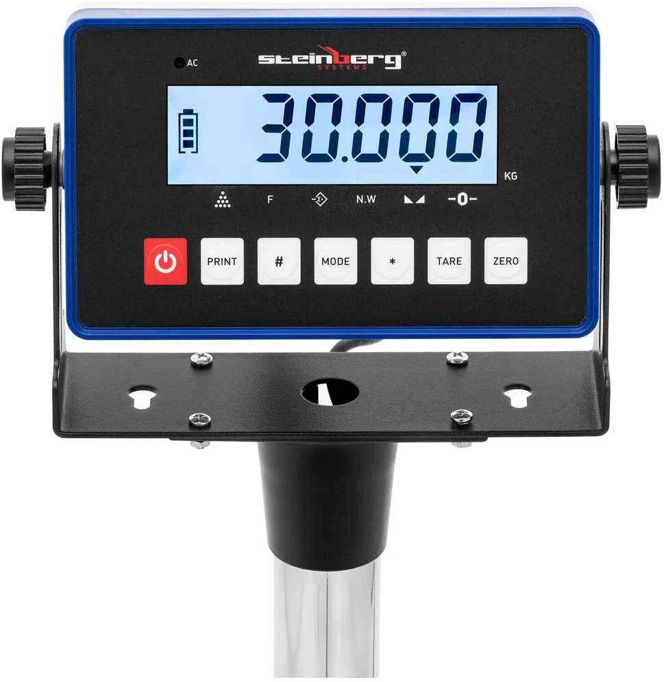 Virtuvinės svarstyklės Steinberg Systems Sandėlio platformos svarstyklės 30 x 40 cm 30 kg / 0,001 kg