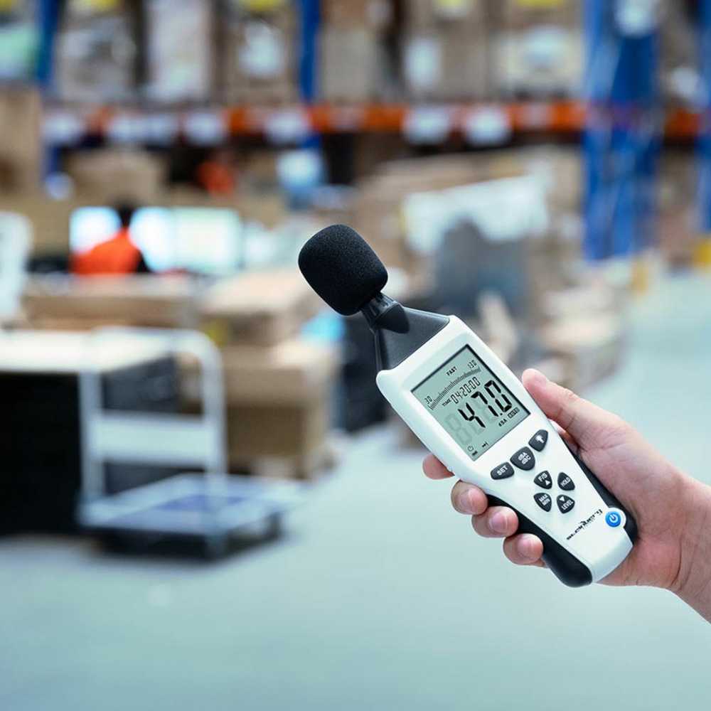 Steinberg Systems Skaitmeninis garso intensyvumo matuoklis, decibelų matuoklis 30-130 dB