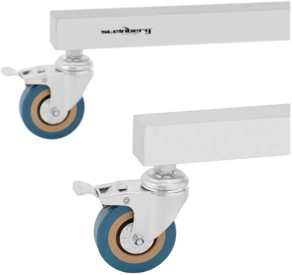 Steinberg Systems Staliukas reguliuojamas instrumentų vežimėlis STAL 60 x 40 cm
