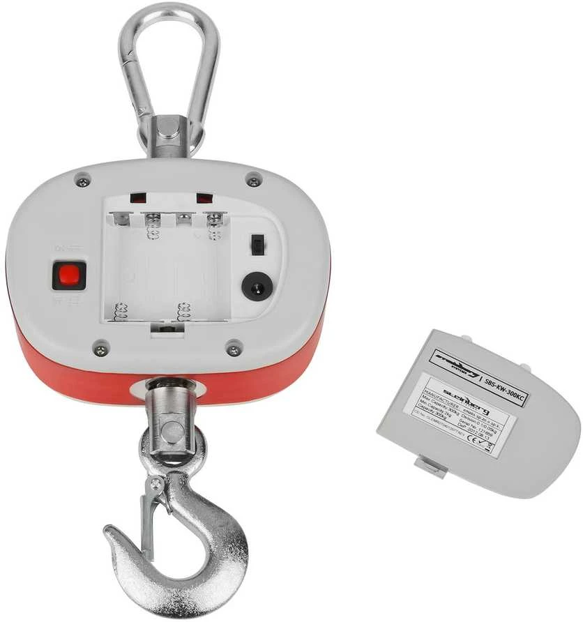 Steinberg Systems Pakabinamos kablio svarstyklės su nuotolinio valdymo pultu 300kg - LED