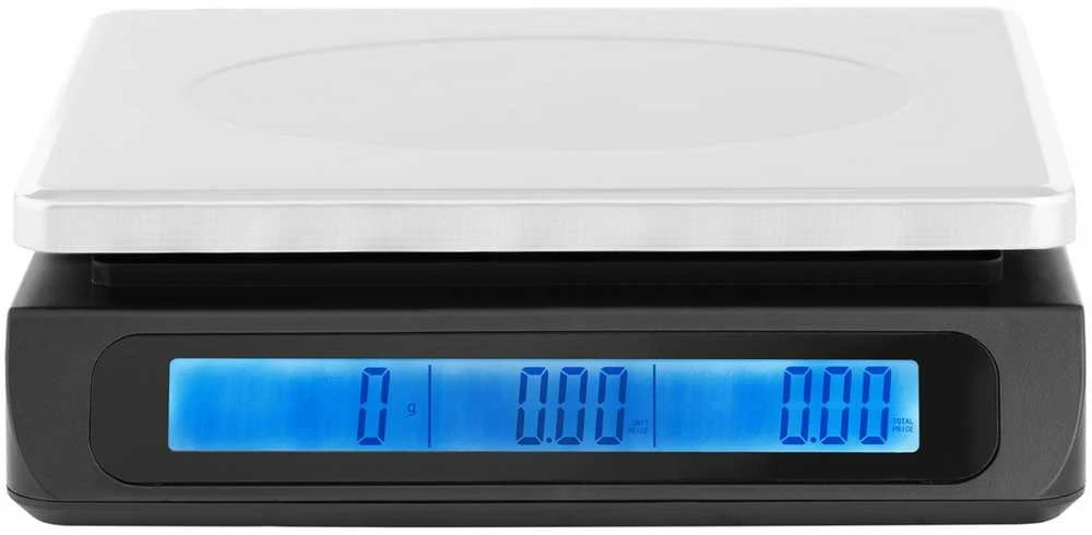 Virtuvinės svarstyklės Steinberg Systems LCD parduotuvės ir sandėlio tikrinimo svarstyklės 30 kg / 1 g