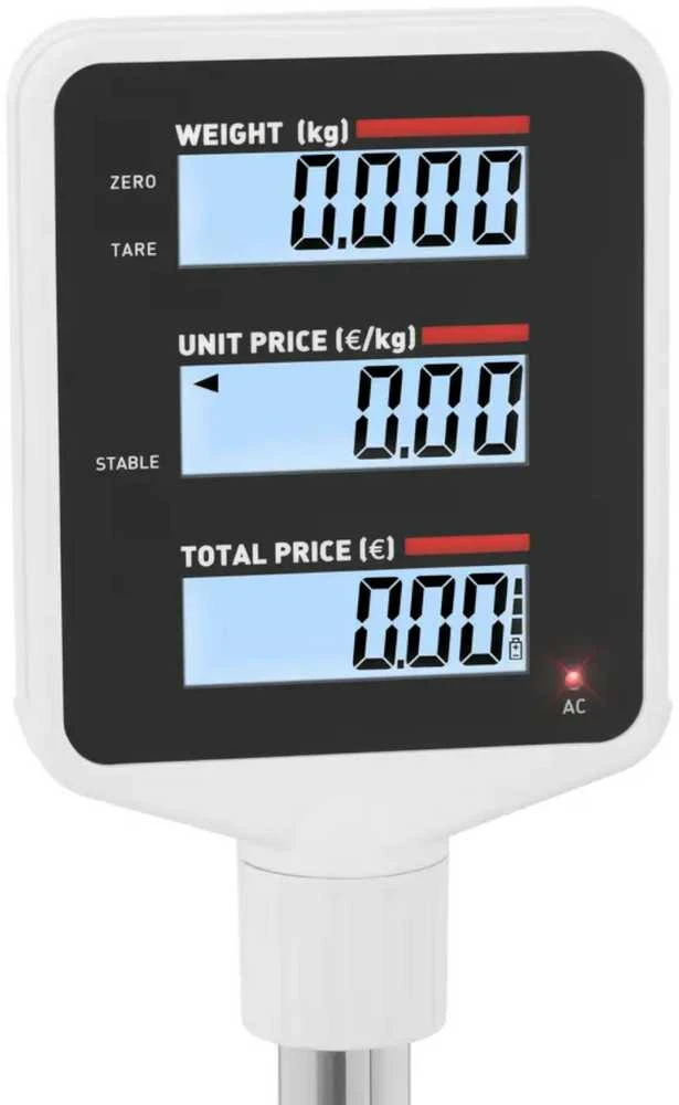 Virtuvinės svarstyklės Steinberg Systems LCD parduotuvės ir sandėlio tikrinimo svarstyklės 15kg / 2g