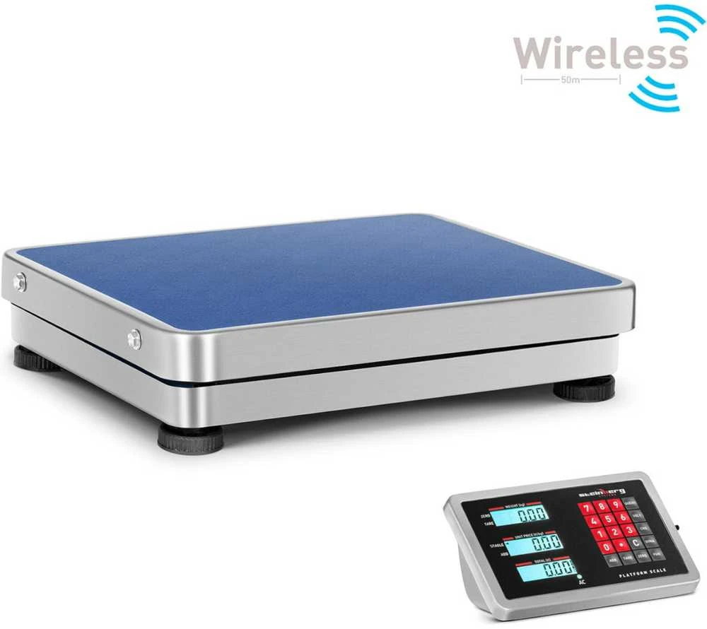 Steinberg Systems WiFi bevielės platforminės svarstyklės 150 kg / 0,01 g