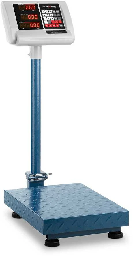 Steinberg Systems Sandėlio platforminės svarstyklės skaičiuojamos sulankstomos 30x40cm maitinimo šaltinis + baterija 100kg / 10g