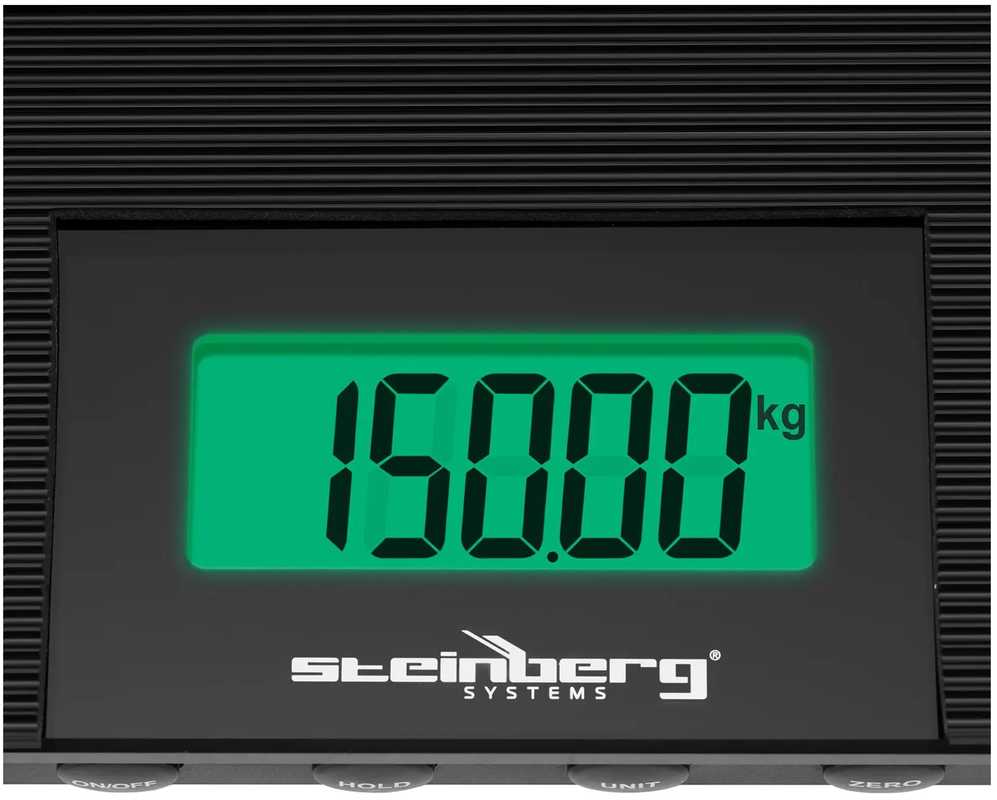 Virtuvinės svarstyklės Steinberg Systems Svarstyklės platformowa weterynaryjna augintiniams 84 x 40.5 cm 150 kg / 50 g