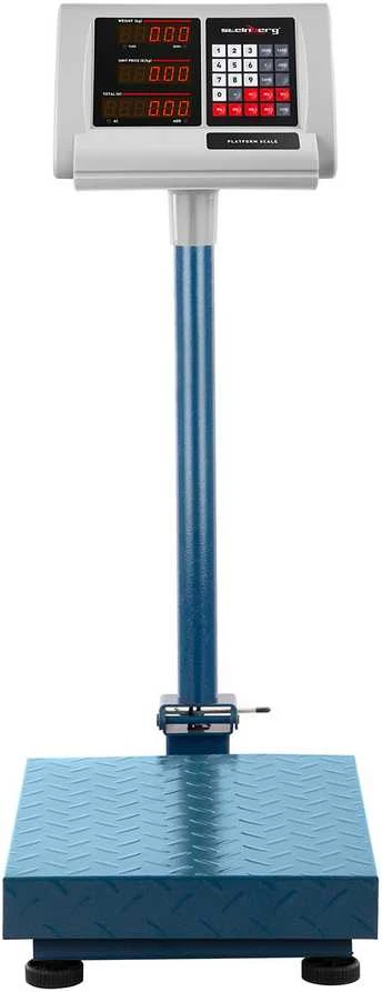 Steinberg Systems Sandėlio platforminės svarstyklės skaičiuojamos sulankstomos 30x40cm maitinimo šaltinis + baterija 100kg / 10g