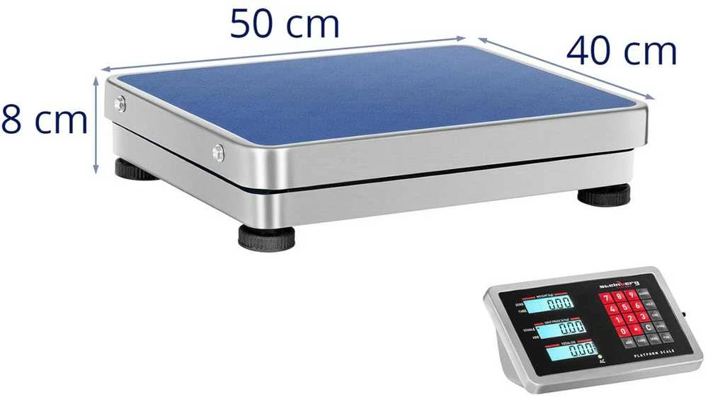 Steinberg Systems WiFi bevielės platforminės svarstyklės 150 kg / 0,01 g