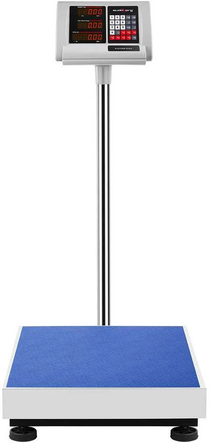 Steinberg Systems Sandėlio platforminės svarstyklės su 45x60cm maitinimo šaltiniu + baterija 300kg / 50g