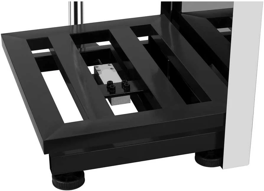Steinberg Systems Sandėlio platforminės svarstyklės su 40x50cm maitinimo šaltiniu + baterija 150kg / 10g