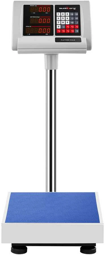 Steinberg Systems Svarstyklės platformowa magazynowa licząca 40x30cm maitinimo šaltinis + akumulator 60kg / 10g