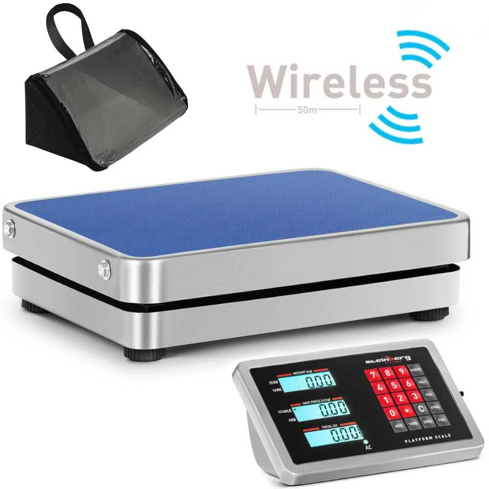 Steinberg Systems Svarstyklės platforma bevielis WiFi 100 kg / 0,01 g