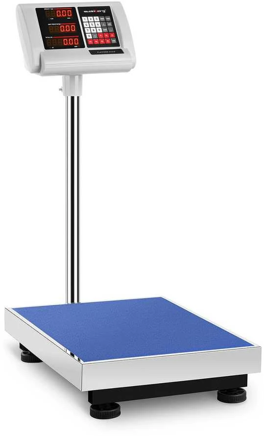 Steinberg Systems Sandėlio platforminės svarstyklės su 40x50cm maitinimo šaltiniu + baterija 150kg / 10g