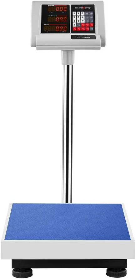 Steinberg Systems Sandėlio platforminės svarstyklės su 40x50cm maitinimo šaltiniu + baterija 150kg / 10g