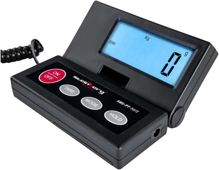 Steinberg Systems Pašto platforminės svarstyklės siuntoms SBS-PT-50/2 iki 50kg / 2g