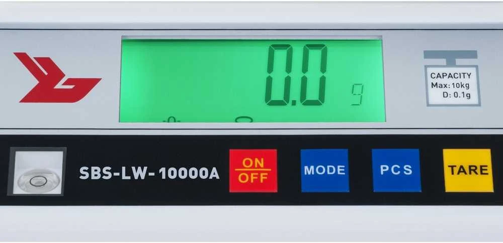 Virtuvinės svarstyklės Steinberg Systems SBS-LW-10000A LCD tiksli ir tiksli skalė Nuo 0,1 g iki 10 kg